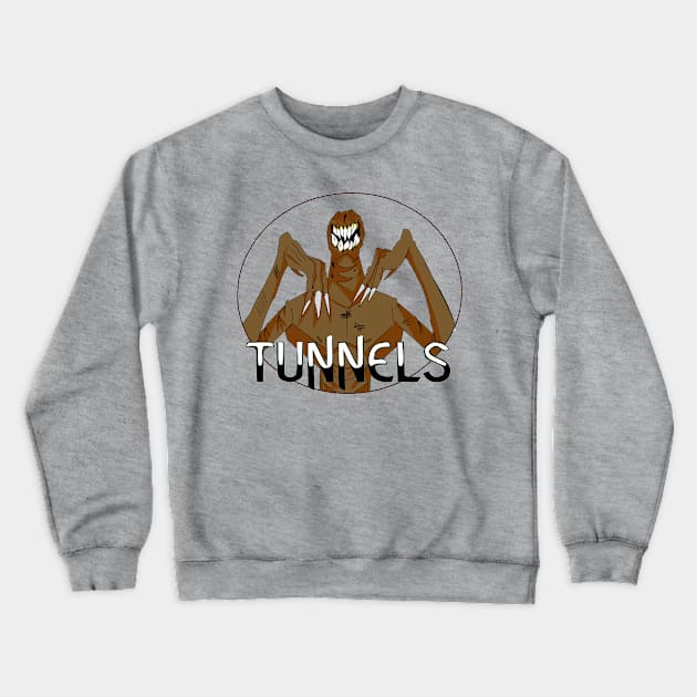 Tunnels Crewneck Sweatshirt by hauntedgriffin